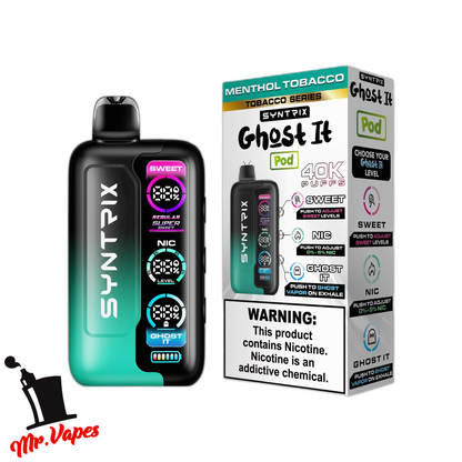 Syntrix Ghost It | Desechable 40,000 Hits - Mr Vapes - Vapes