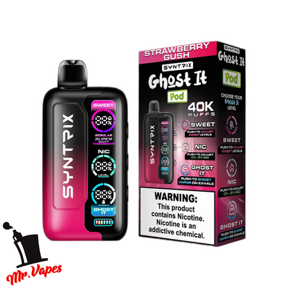 Syntrix Ghost It | Desechable 40,000 Hits - Mr Vapes - Vapes