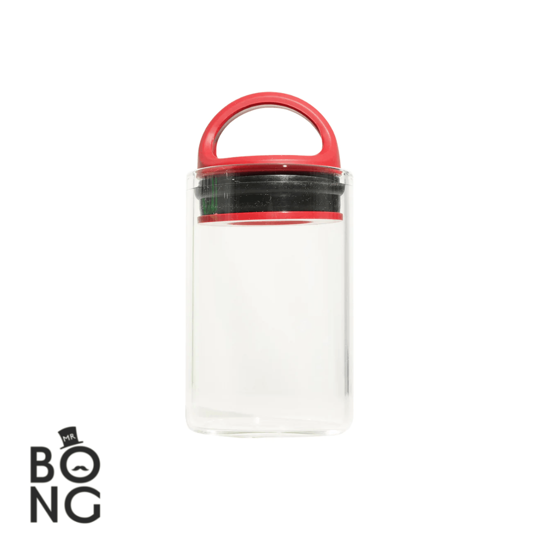 Airtight Storage Vac Glass Jar - Mr Vapes