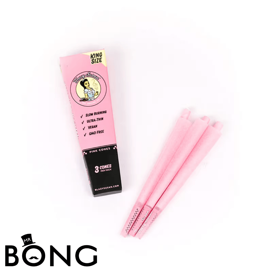 Blazy Susan Cones King Size (3 Piezas) - Pink(Rosa) - Mr Vapes