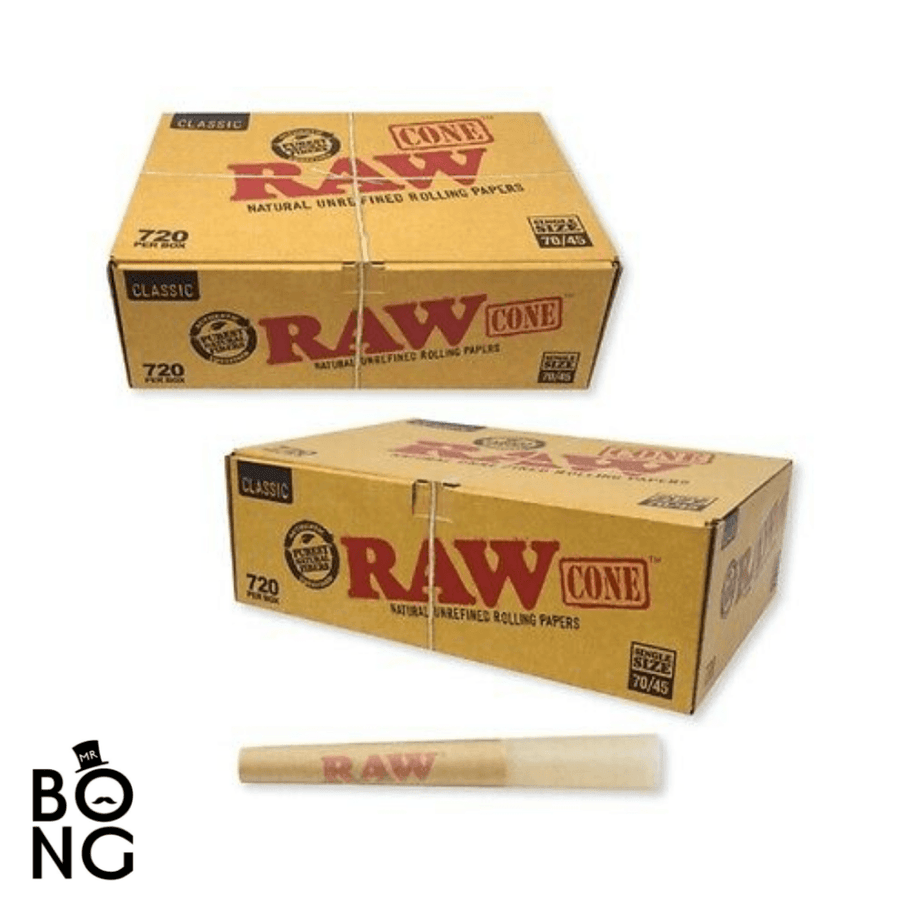 Raw Classic Cone Single Size 70/45 - Mr Vapes
