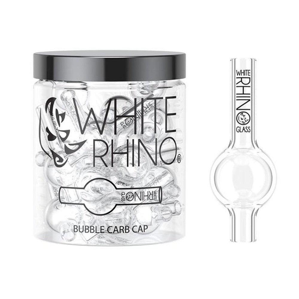 White Rhino Glass Bubble Carb - Mr Vapes