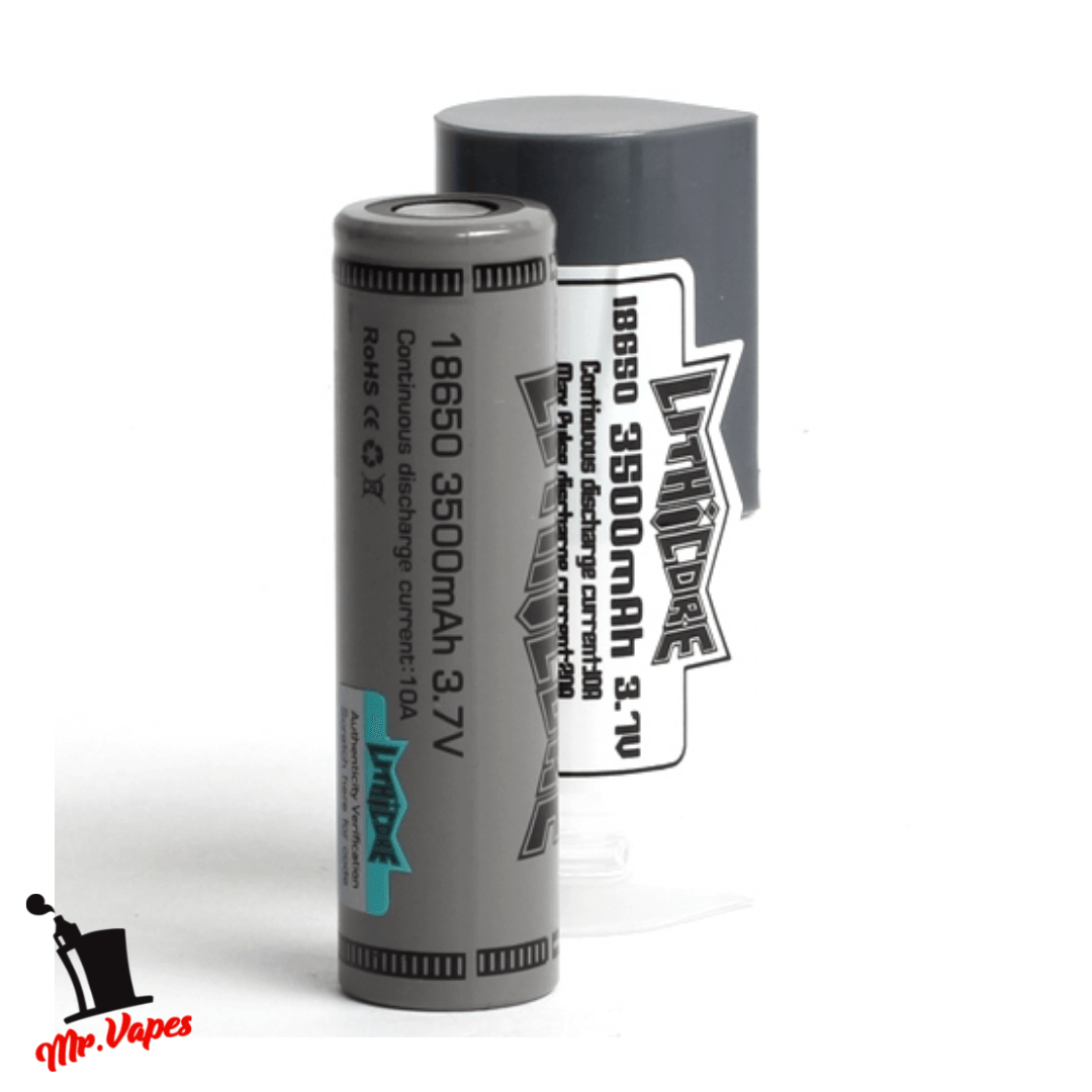 Bateria Lithicore 18650 (3000mAh/3500mAh) - Mr Vapes