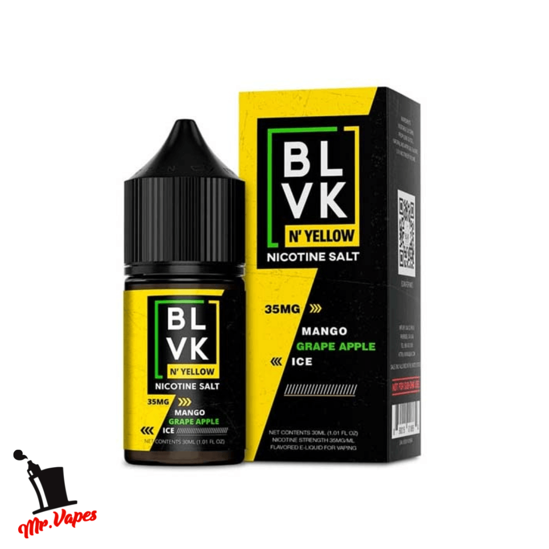 BLVK Yellow Salt (Sabores Varios) 30ml - Mr Vapes