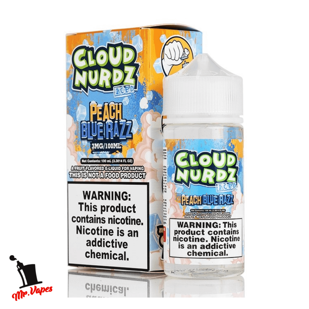 Cloud Nurdz Iced E-Liquids (Sabores Varios) 100ml - Mr Vapes