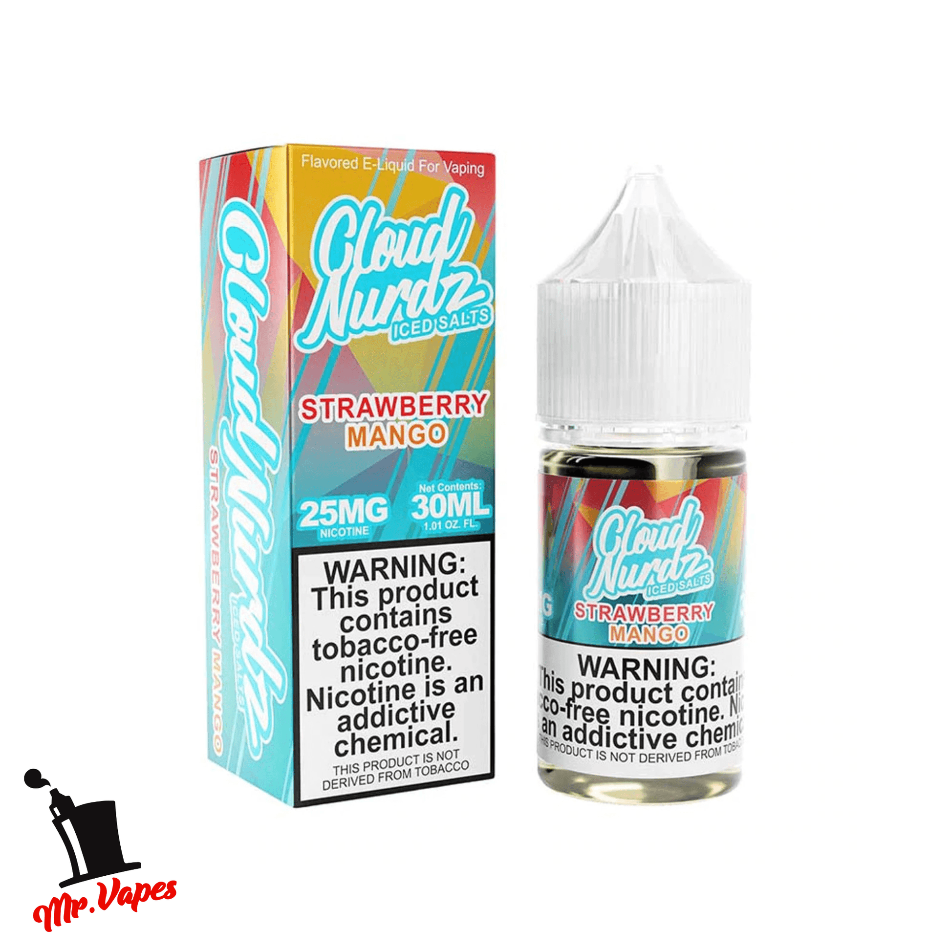 Cloud Nurdz Salt (Varios Sabores) 30ml - Mr Vapes