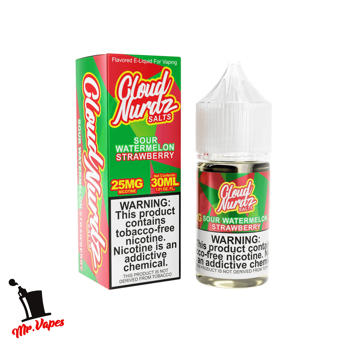 Cloud Nurdz Salt (Varios Sabores) 30ml - Mr Vapes