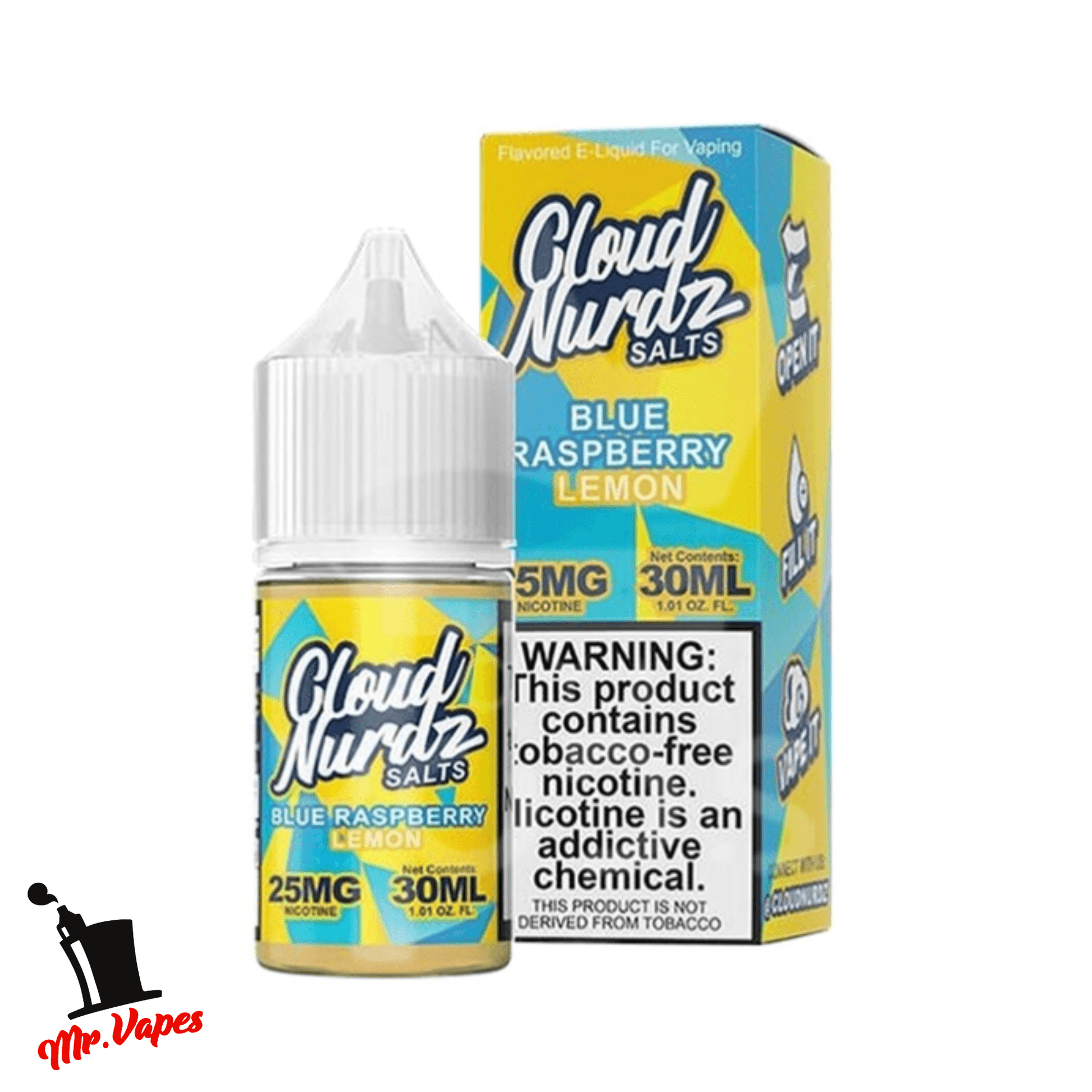 Cloud Nurdz Salt (Varios Sabores) 30ml - Mr Vapes