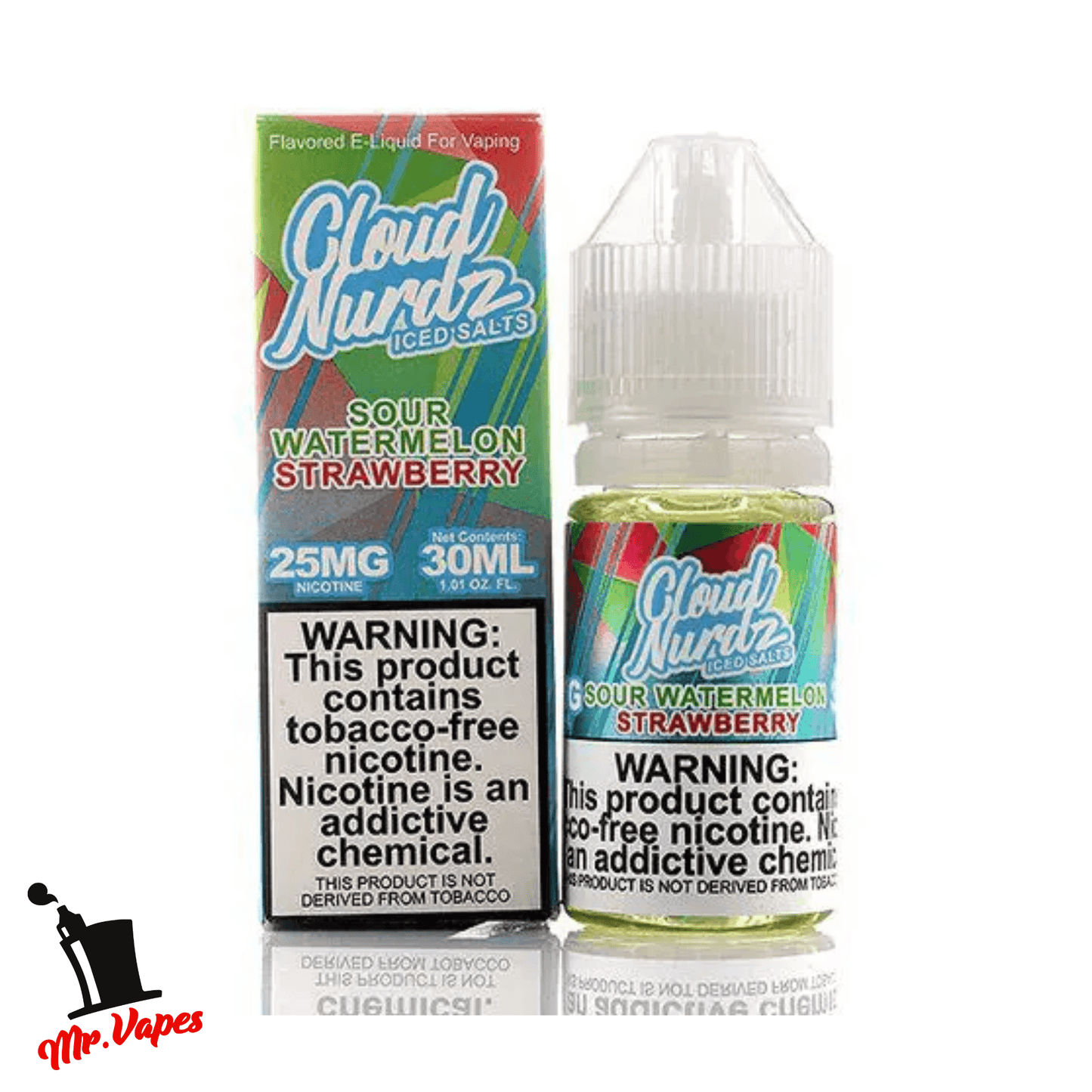 Cloud Nurdz Salt (Varios Sabores) 30ml - Mr Vapes