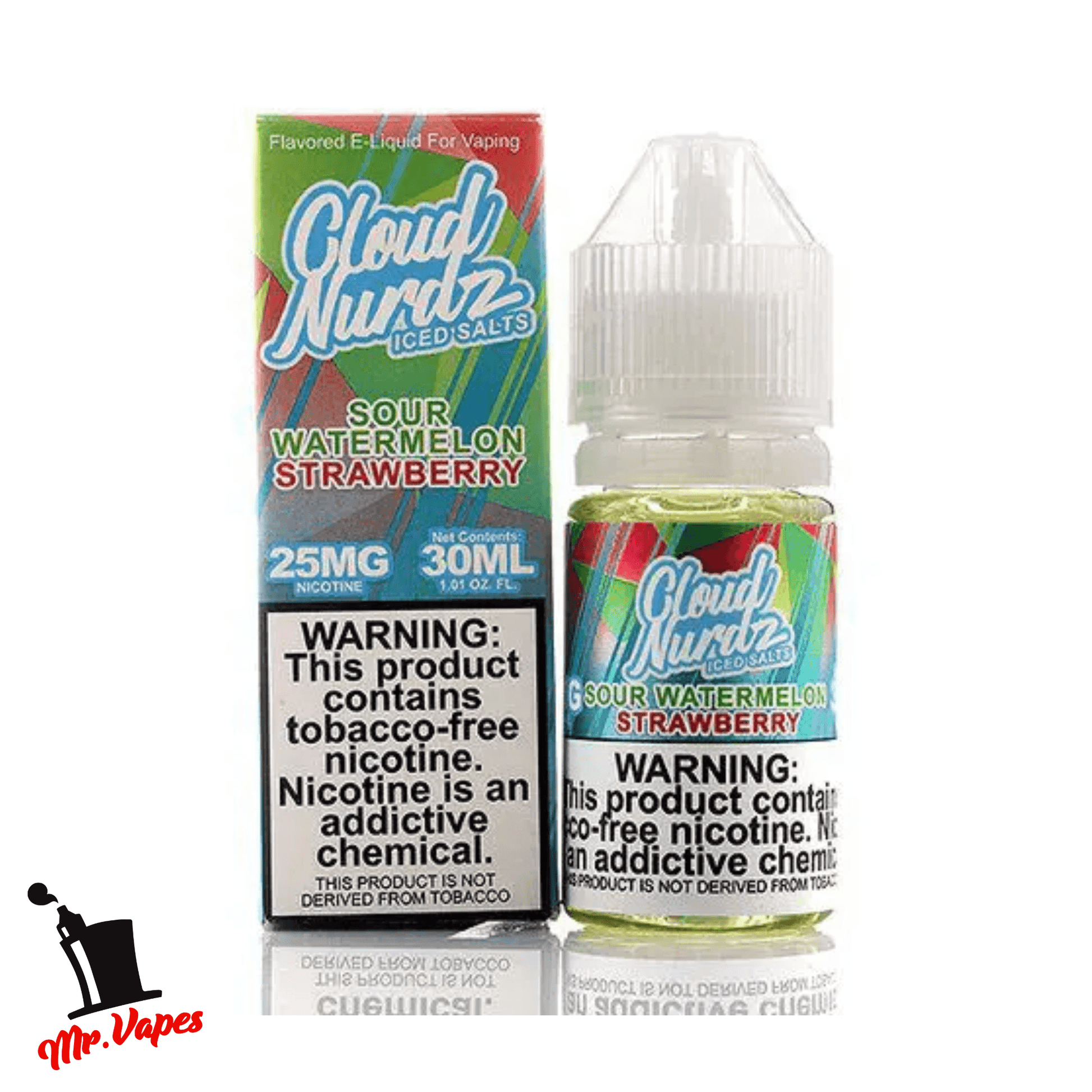 Cloud Nurdz Salt (Varios Sabores) 30ml - Mr Vapes