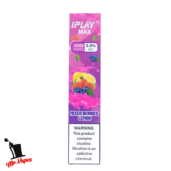 Iplay Max (2500 Hits) - Mr Vapes