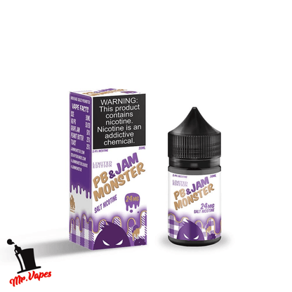 JAM Monster Salt (Varios Sabores) - Mr Vapes