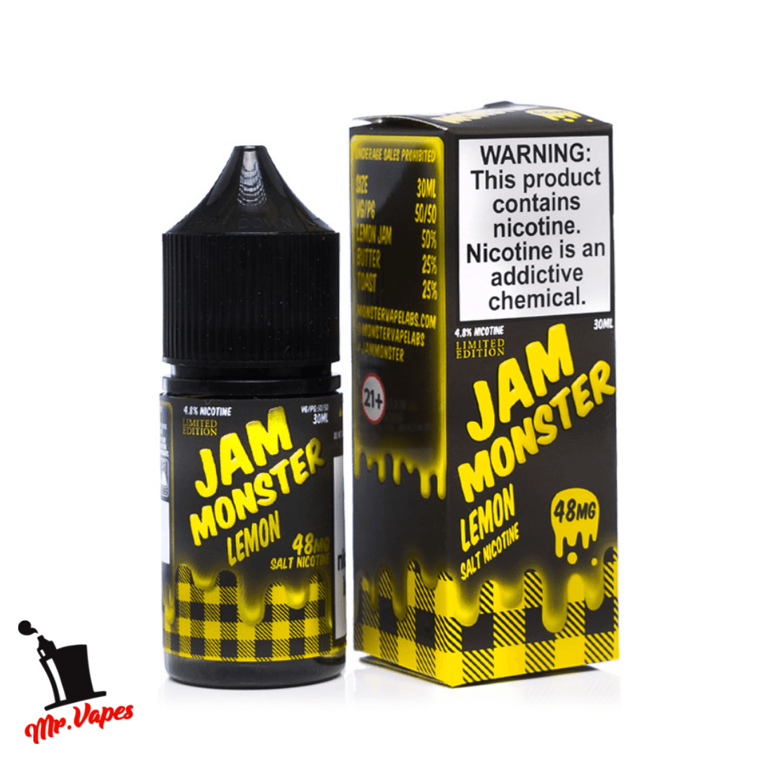 JAM Monster Salt (Varios Sabores) - Mr Vapes