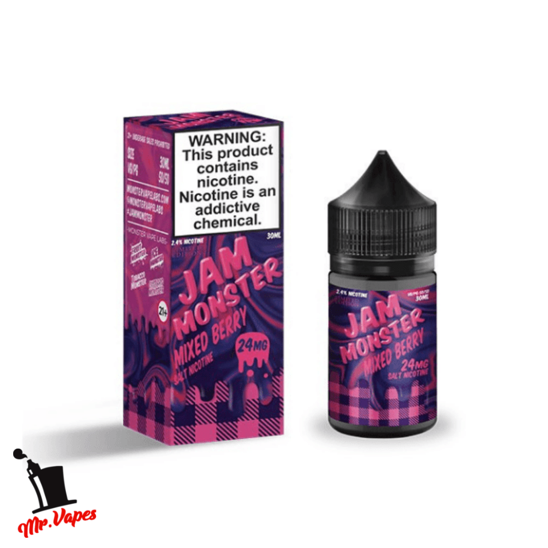 JAM Monster Salt (Varios Sabores) - Mr Vapes